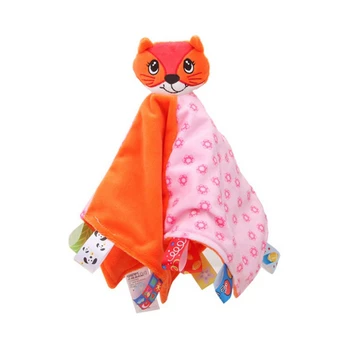 

Teethers 1Pc Kids Toys Baby Soft Animal Doll Toy Infant Appease Towel Grasping Rattles Playmate Calm Toys for Newborns