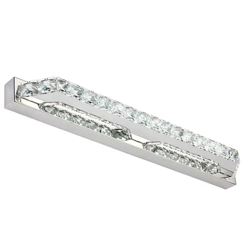 

K9 10W Crystal Bathroom Light Fixtures Led Bath Vanity Wall Sconces Light Bathroom Light Fixtures Modern Bedroom Wall Sconce
