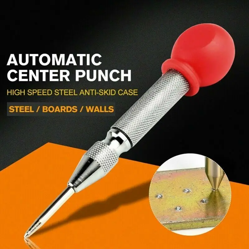 

2019 HOT SALES HSS Center Punch Stator punching Automatic Center Pin Punch Spring Loaded high quality Broken window locator
