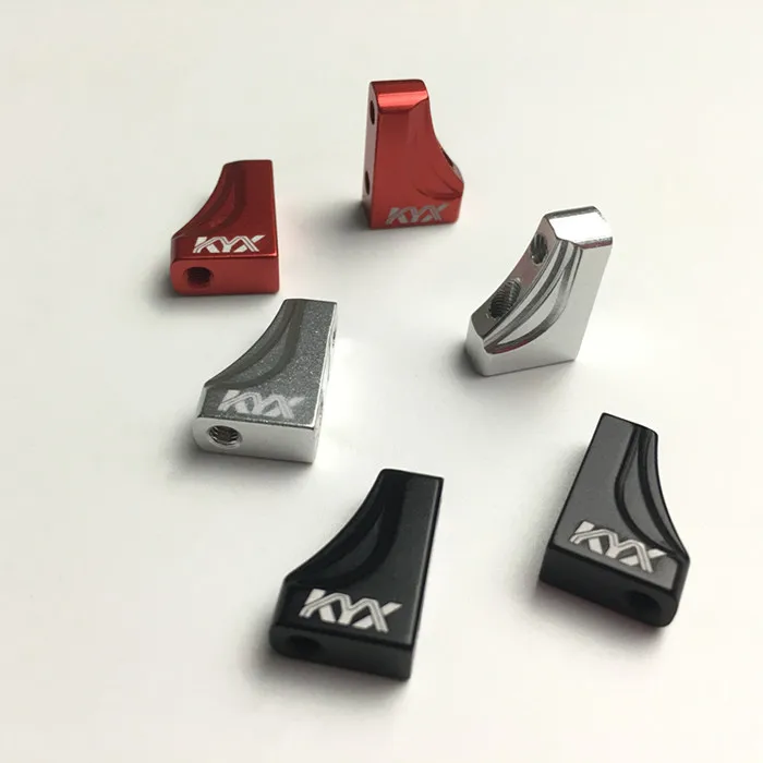 

1Pair Wraith scx10 Servo Mount Aluminum Server Fixed Bracket Metal Steering Gear Holder for Axial Climbing RC Car Accessories