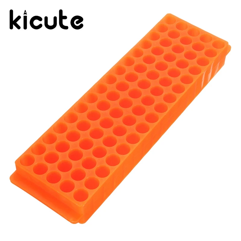 

Kicute Modern 80 Place 0.2ml 1.5ml 2ml Micro Centrifuge Polypropylene Test Tube Rack Holder Lab Supplies Color Randomly