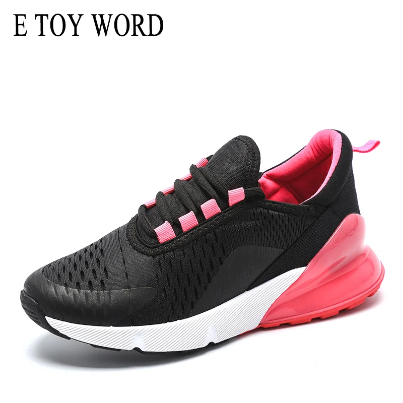 E TOY WORD Sneakers 2019 Spring new Women Shoes Breathable Mesh Air cushion Casual Shoes Wild Summer fitness Shoes Women