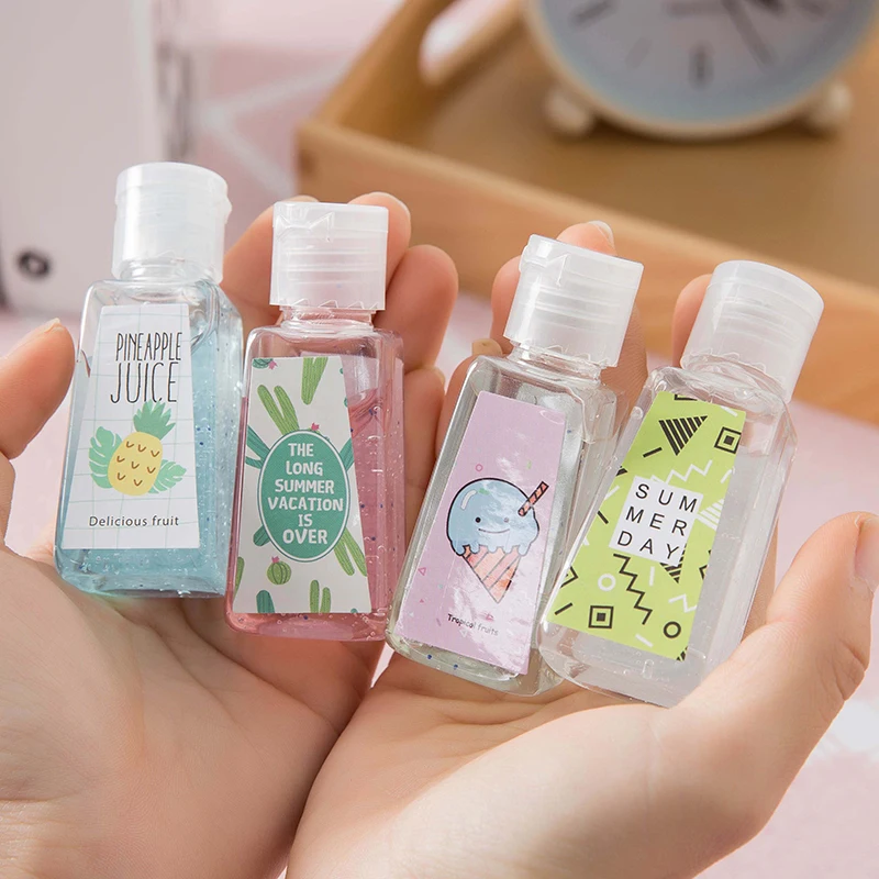 

Disposable Liquid Soap Lotion Portable Hand Sanitizer No Clean Detergent Cartoon