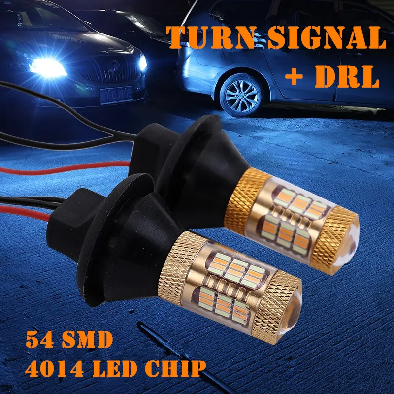 modo duplo drl led luzes externas ba15s