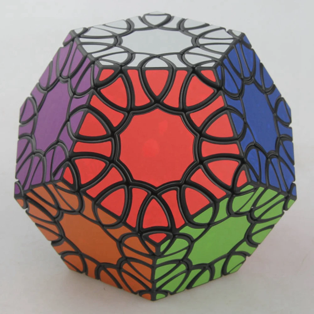 

VerryPuzzle Clover Dodecahedron Magic Cube Speed Twisty Puzzle Cubes Game Educational Toys For Kids Children