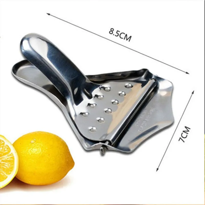 Инструмент для завтрака из нержавеющей стали лимонный зажим домашний ручной соковыжималка для лимонов