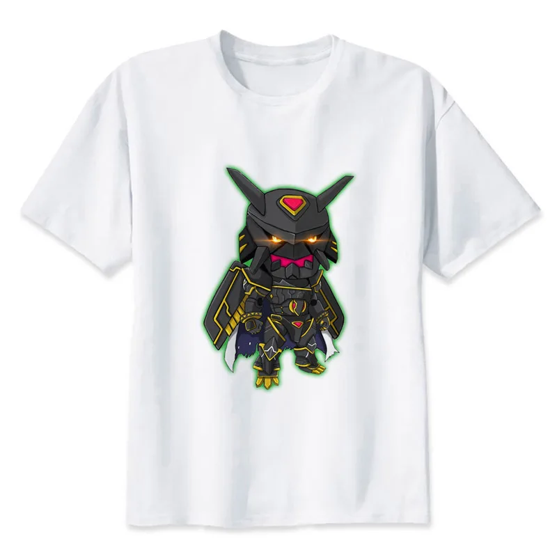 

Digimon digimon chibi alphamon t shirt men cartoon 2017 cool funny white tshirt print T-shirt men Tees MRR179
