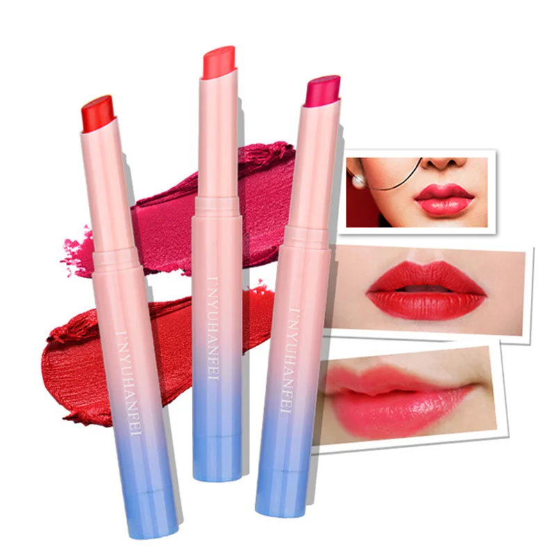 1 шт. губная помада длительное увлажнение губ тинт для макияжа карандаш для губ ручка QRD88