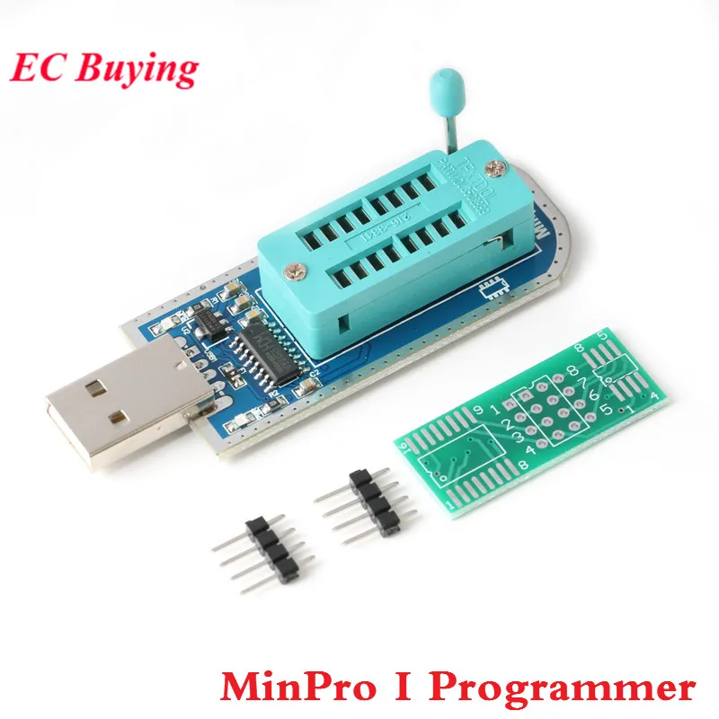 

MinPro I Programmer High Speed Programmer USB Motherboard Routing LCD FLASH 24 EEPROM 25 SPI PLASH Chip