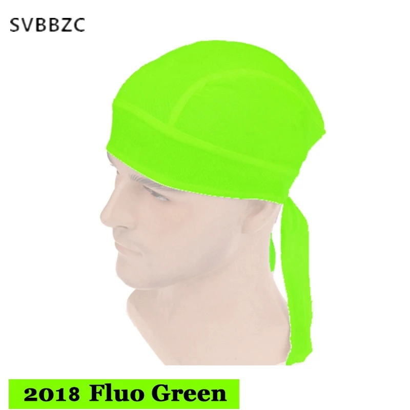 Флуоресцентный зеленый наружная Спортивная бандана Gorra Ciclismo велосипедная Кепка