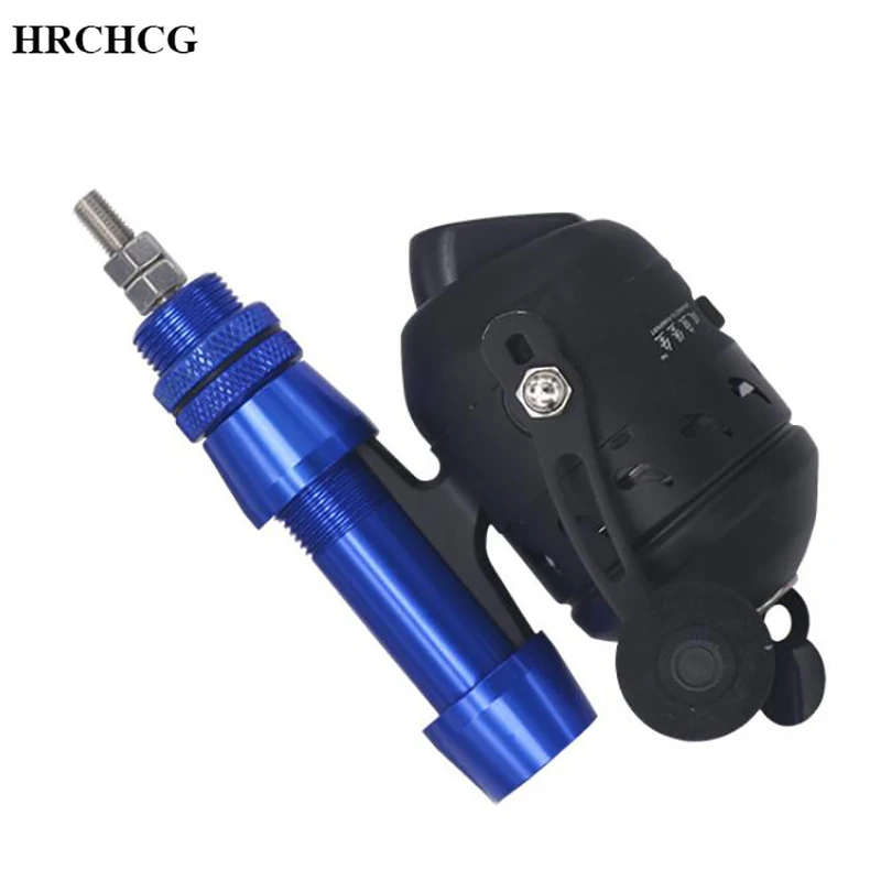 

Archery Bowfishing Reel Seat Adaptor Stabilizer Bow Fishing Heavy Duty Aluminum Anchor Reel Seat Set Mounting Reel Hunting Shoot