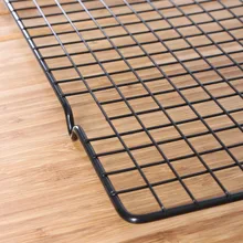 2 Teile/satz Backenwerkzeuge Cooling Rack Für cookies/kuchen/brot Eisen 25*40 cm/10*16 zoll