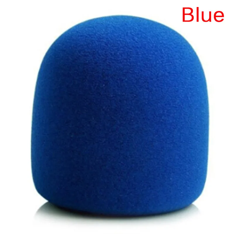 1 комплект микрофона анти-ролл+ хвостовые комплекты беспроводного микрофона анти-плавательная маска защитный рукав микрофон KTV хвост крышка - Цвет: blue 2pcs