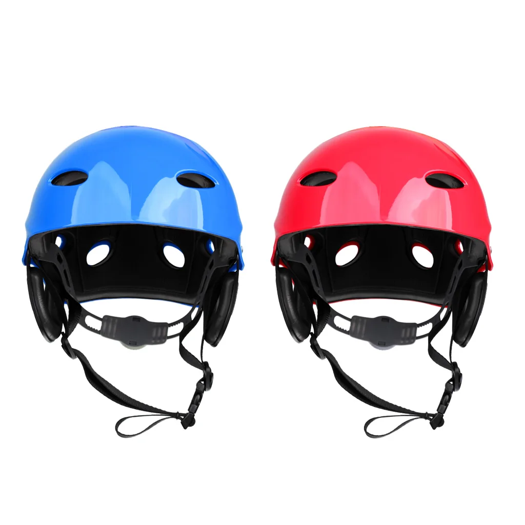 

2 Pieces Safety Helmet Hard Hat for Kayaking Surf Paddleboard Water Sports for Rowing Boat
