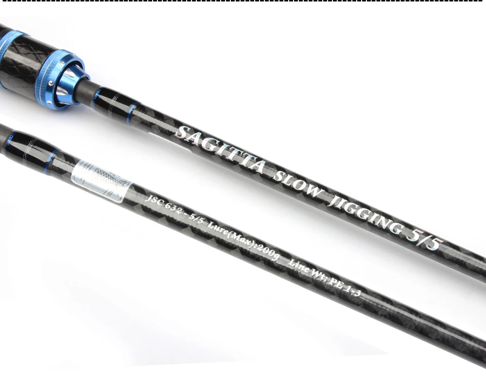 Max Lure Weight 200g Saltwater Jigging Casting Rod 195cm Graphite Heavy Boat Fishing Rod Fuji Accessories Jigging Fishing Rod  (3)