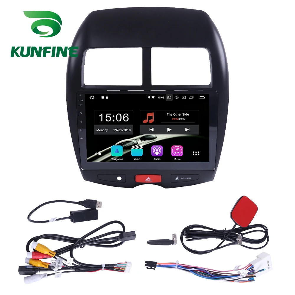 Perfect Android 9.0 Ram 4G Rom 64G PX6 Cortex A72 Car DVD GPS Multimedia Player Car Stereo For Mitsubishi ASX 2013 2014 2015 2016 2017 4