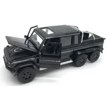 

Mini G63 Diecast Metal Car Toy 1:32 Pickup Truck Pull Back Alloy Car Flashing Musice Auto Model Collection Car Oyuncak for Boy