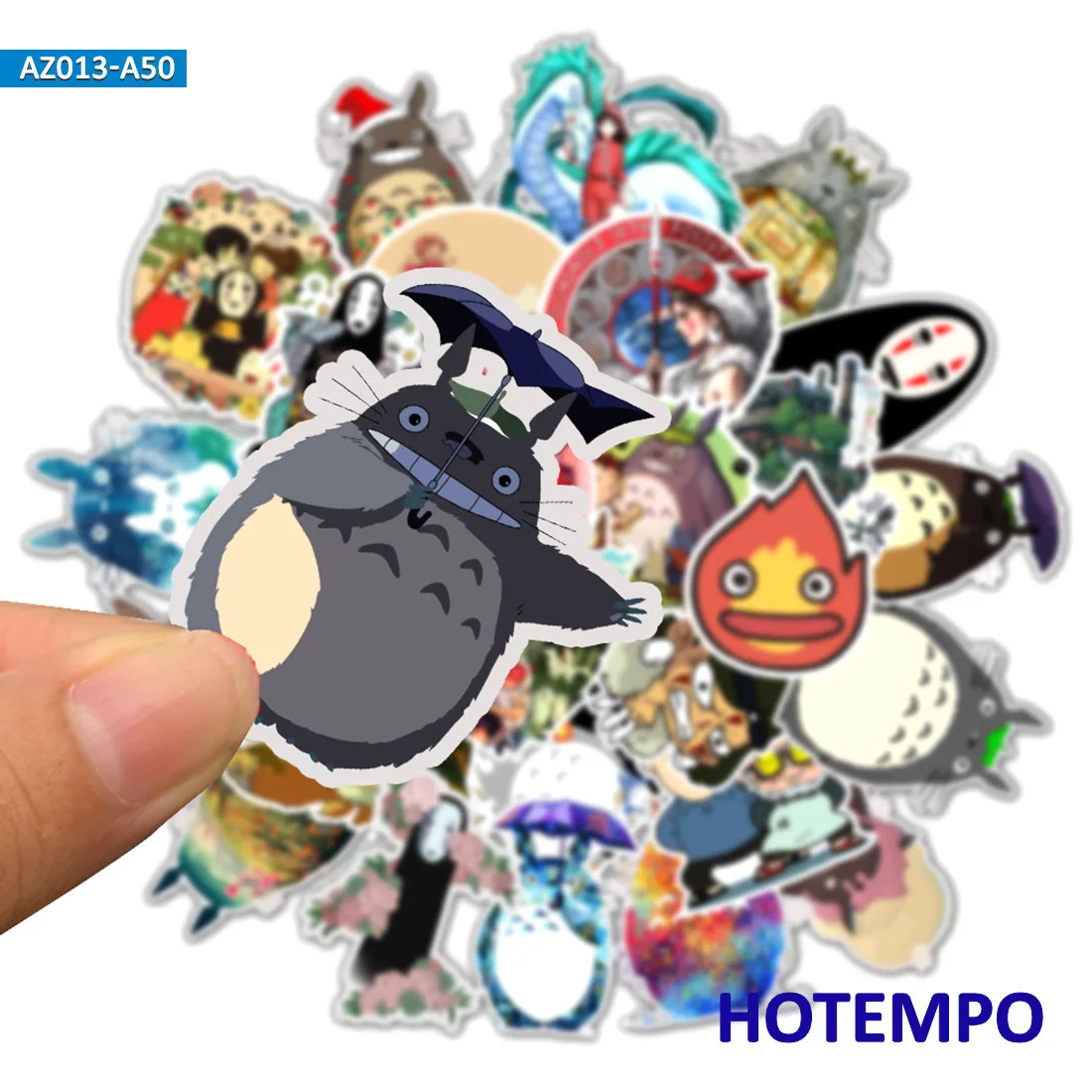 50pcs Japan Comics Miyazaki Hayao Cartoon Stickers for Mobile Phone Laptop Luggage Suitcase Guitar Skateboard Decal Stickers 50pcs Japan Comics Miyazaki Hayao Cartoon Stickers for Mobile Phone Laptop Luggage Suitcase Guitar Skateboard Decal Stickers