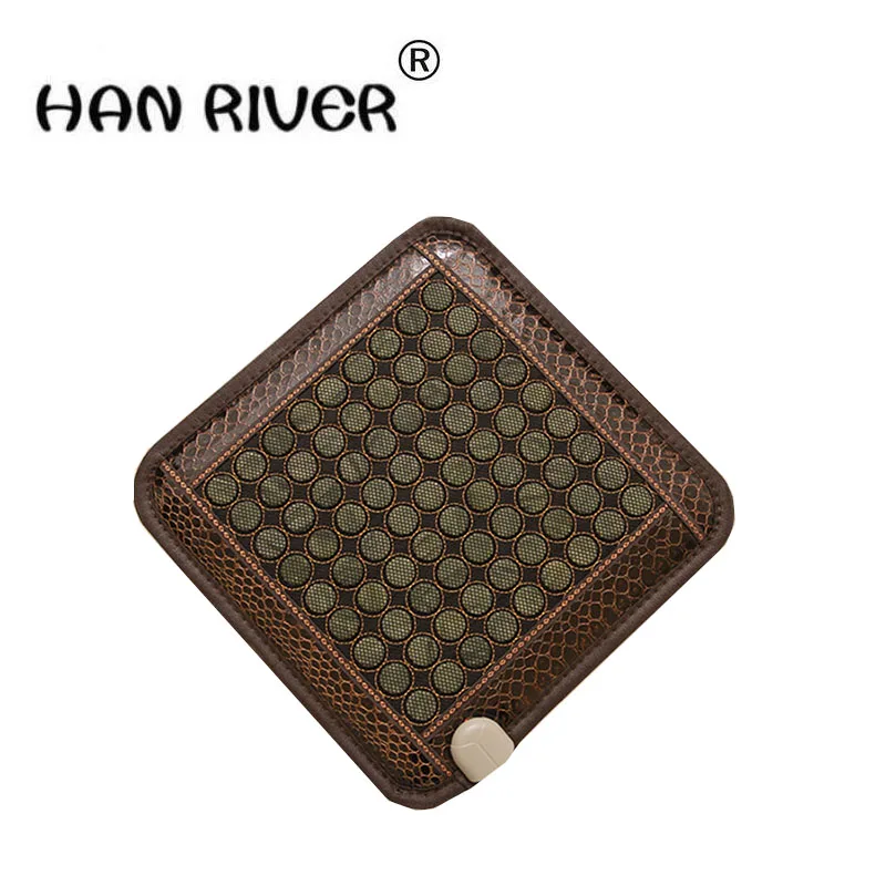 

2017 the new hot style jade pad heating pad germanium stone pad ms tomalin buffer ochre office comfortable massage cushion
