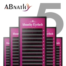 Все размеры, набор из 5 чехлов, высокое качество, накладные ресницы из норки, индивидуальные ресницы, натуральные ресницы, накладные ресницы