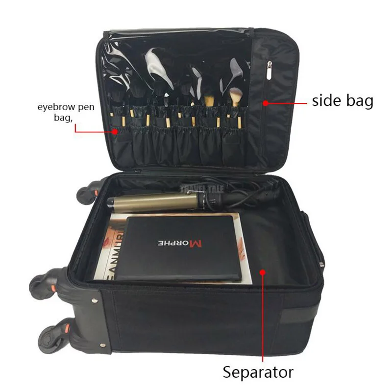 Us 128 51 29 Off Travel Tale Women Beauty Trolley Bag Nail Suitcase Professional Cosmetic Makeup In Bags Cases From Luggage On Us 128 51 29 Off Travel Tale Women Beauty Trolley Bag Nail Suitcase Professional Cosmetic Makeup In Bags Cases From Luggage On