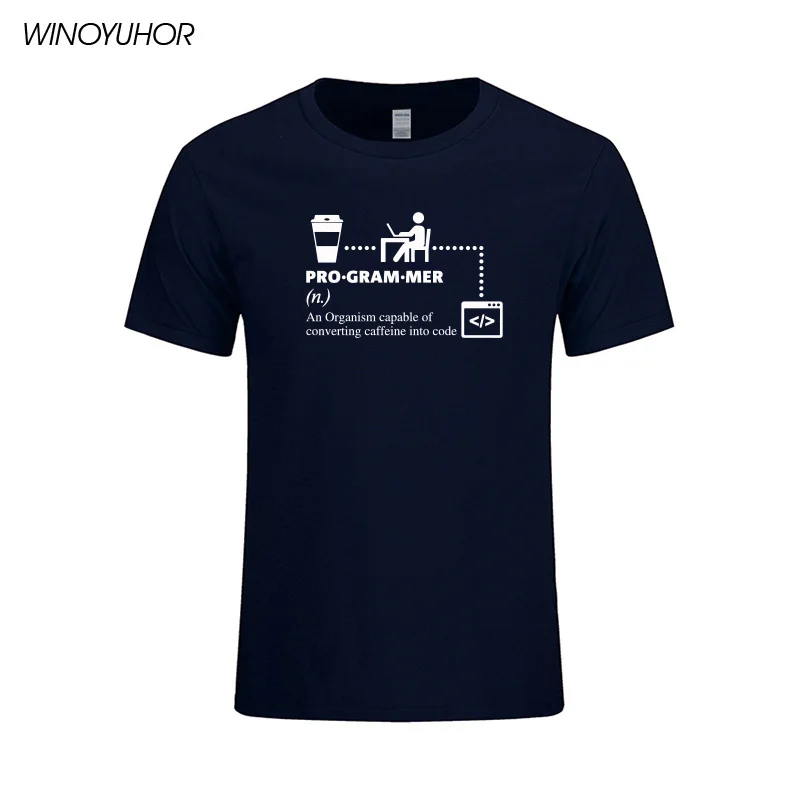 Забавные мужские футболки с программатором IT Guy Techie Coder Geek новинка на лето