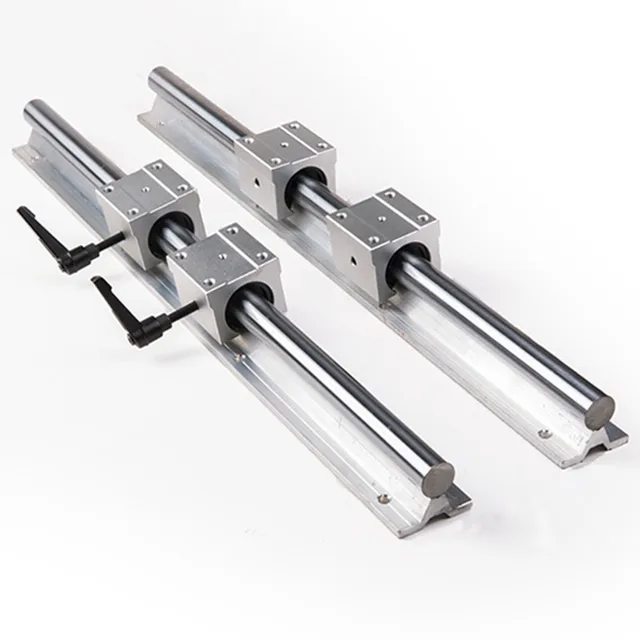 linear slide rails SBR16 1000/1000mm (4supported rails+8blocks)+2pcs Lock handlein Linear