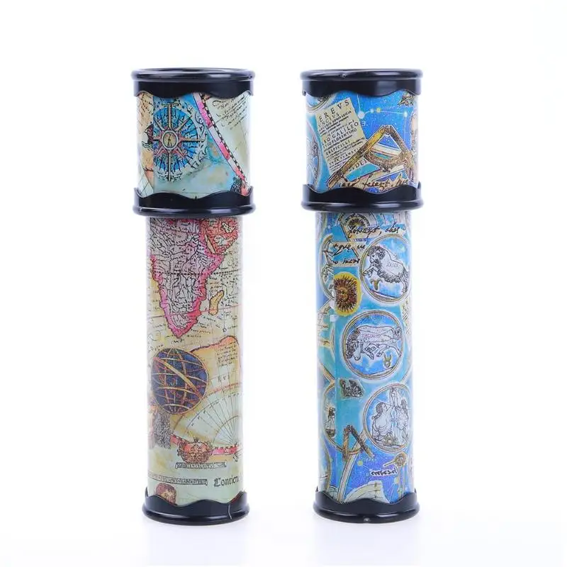 Stretchable Rotation Kaleidoscope 18CM/20CM/30CM Magic Changeful Adjustable Fancy Colored World Toys For Children Autism Kid Toy - Цвет: 20cm