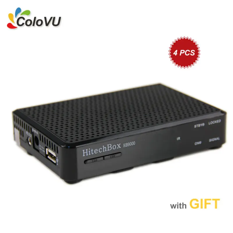 

5pcs Satellite Receiver HitechBox HB9000 OTT + Free IPTV support DVB-S/S2 cccam Stalker Portals for Russia,Europe,Middle East