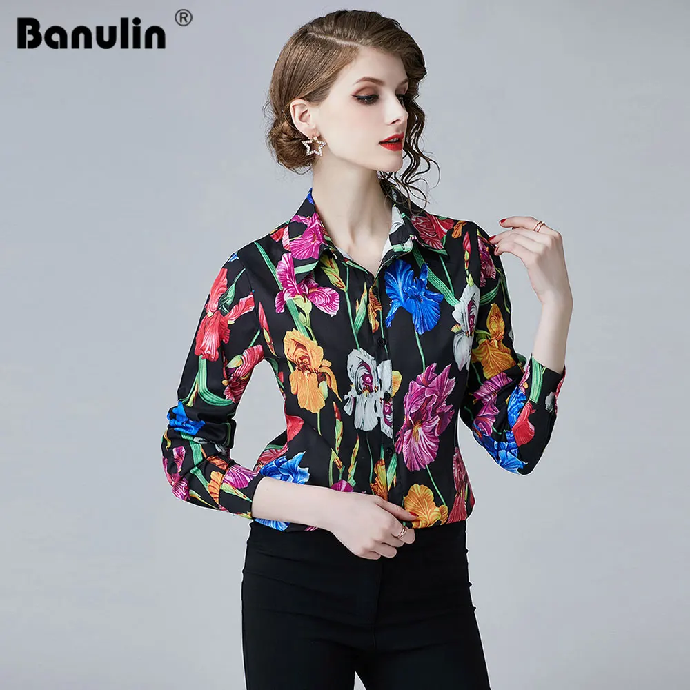  2019 Long Sleeve Shirt Women Plus Size Top Blouse Womens Tops And Blouses Ladies Casual Print Vinta