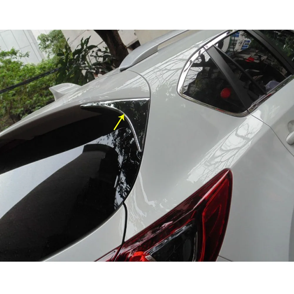 Для Mazda CX 5 CX5 2013 2014 2015 2016 популярный автомобильный хромированный задний спойлер из