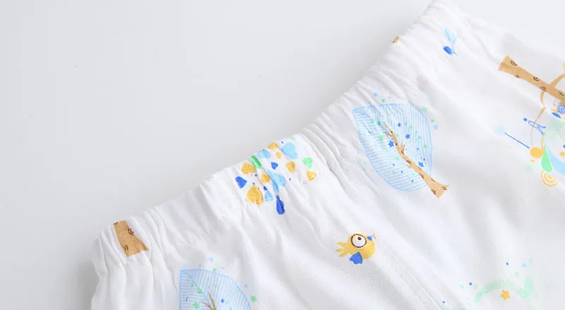 Г., брендовая Пижама комплекты для младенцев летняя крутая тонкая пижама из бамбукового волокна для малышей пижамы для мальчиков и девочек, пижама для малышей от 0 до 24 месяцев
