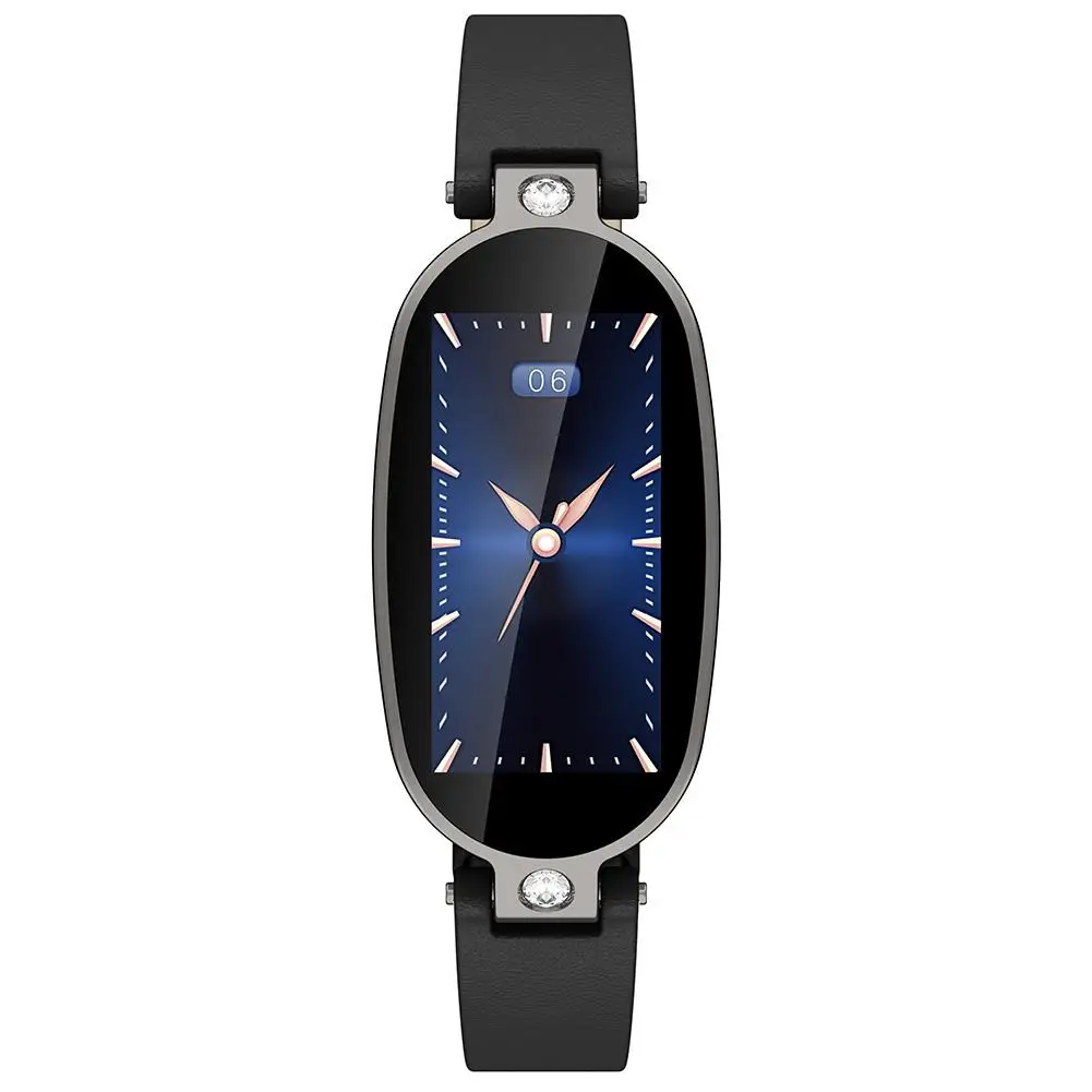 

B79 Female Smart Bracelet Fitness Tracker PPG ECG Blood Pressure Call Reminder Color Screen Health Waterproof Bluetooth Watch