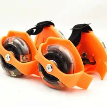 Ворон виндсерфинга обувь два круга пятки шкивы детей взрослых путешествия Инструменты Скейтбординг пластик> 6 лет