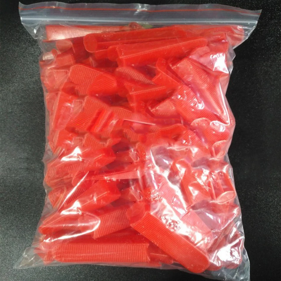 100pcs/pack Tile Floor Locator Insert Tile Leveler Wedge Leveling
Machine for Plate Flattening System Aid Tool Free shipping