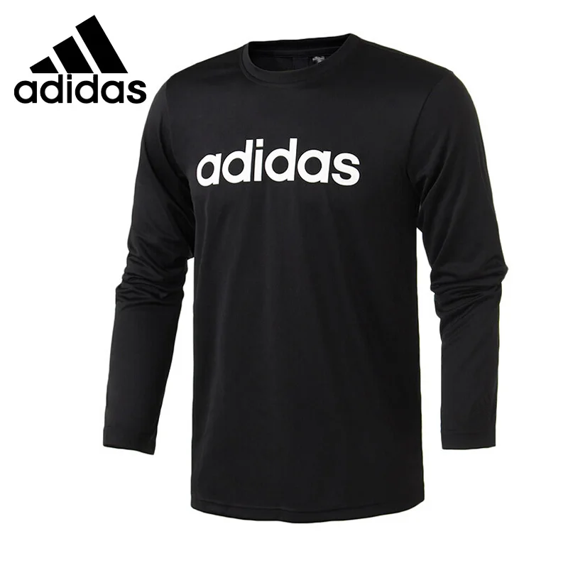 Оригинальный Новое поступление 2018 Adidas M Логотип LS T мужские футболки с длинным