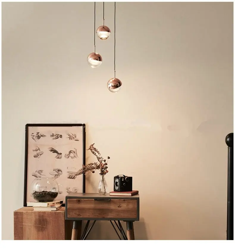 Seeddesign «Даша-путешественница» Стекло подвесные лампы скандинавский светодиодный подвесной светильник для Обеденная современный светильник индустриальный Лофт Декор E27