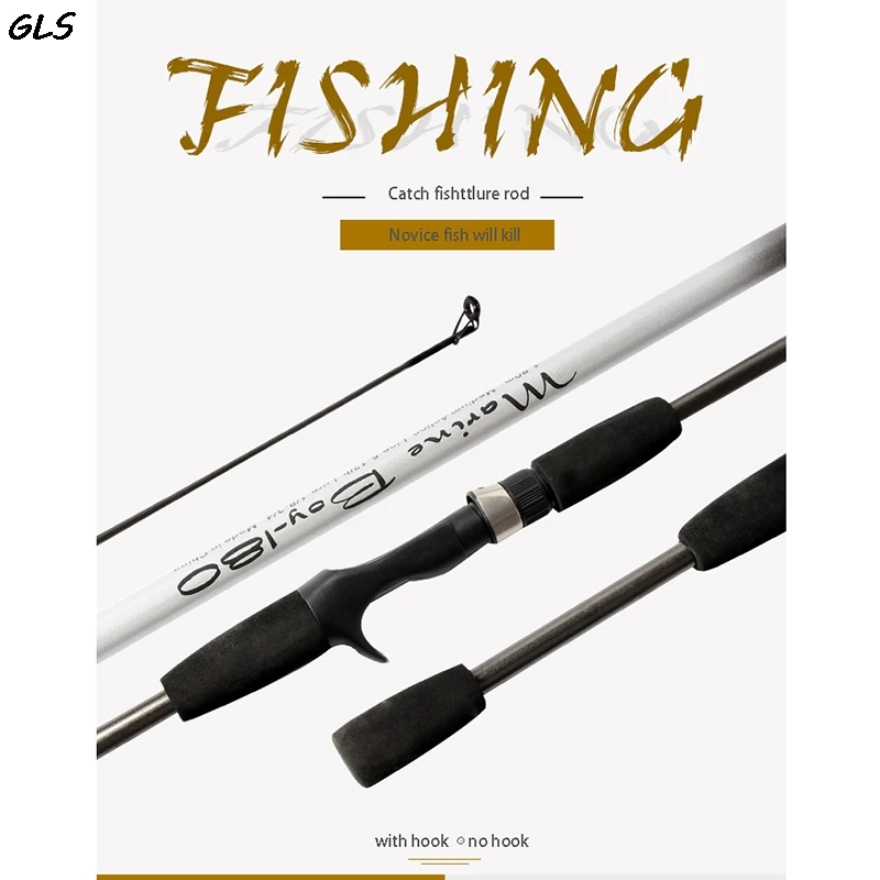 

1.8m Ultralight Carbon Fishing Rod M Spinning Casting Rod Fast Lure Feeder Rod