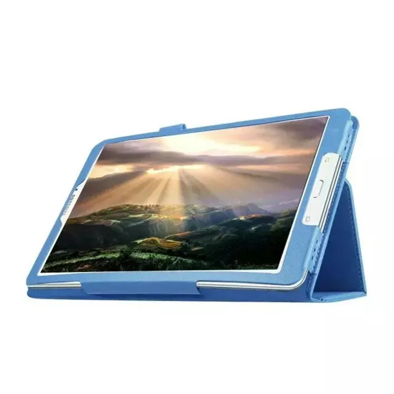 Высококачественный смарт-чехол из полиуретановой кожи для samsung Galaxy Tab E 9,6 T560 T561, тонкий защитный чехол для планшета+ пленка в подарок