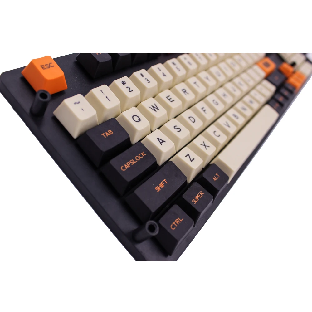 MP PBT краситель сублимированный Keycap английская/Корейская версия большой углерод 169/124 ключ Вишневый профиль Keycap для механической клавиатуры