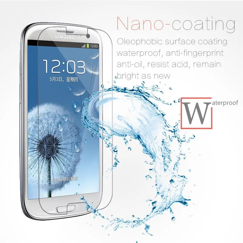 Защита экрана для Samsung Galaxy S3 GT i9300 i9300i i9305 закаленное стекло 9H 2.5D тонкая
