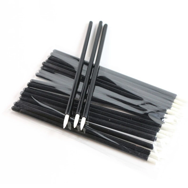 

100pcs/lot Eyeliner Eyelash Brush Disposable Eyeliner Applicator Mascara Wands Eyes Makeup Brush