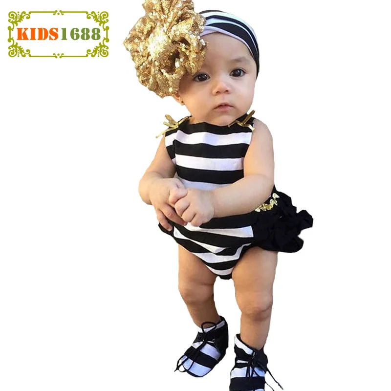 Buy High Quality Summer Baby Girl Clothes Romper 2017