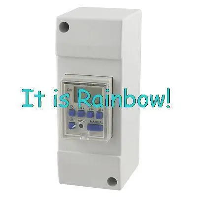 

Free Shipping TP8B16 Digital LCD Weekly Programmable Timer AC 220V 16A Time Relay Switch