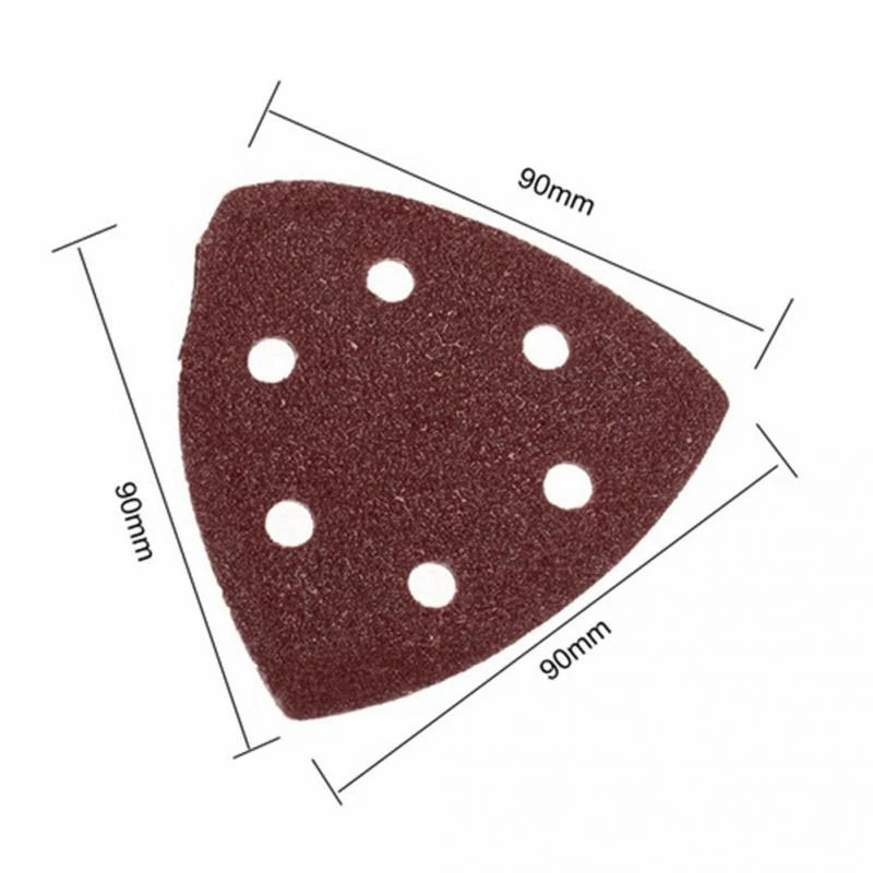 YHJGKO sandpaper50pcs/bag Delta Sand Paper Pads 90mm Aluminum oxide Mix Sanding Sheet 40 60 80 120 180 Grit Sandpaper Sanding Paper Grinding Kit-in Abrasive Tools from Tools,Brown YHJGKO sandpaper50pcs/bag Delta Sand Paper Pads 90mm Aluminum oxide Mix Sanding Sheet 40 60 80 120 180 Grit Sandpaper Sanding Paper Grinding Kit-in Abrasive Tools from Tools,Brown