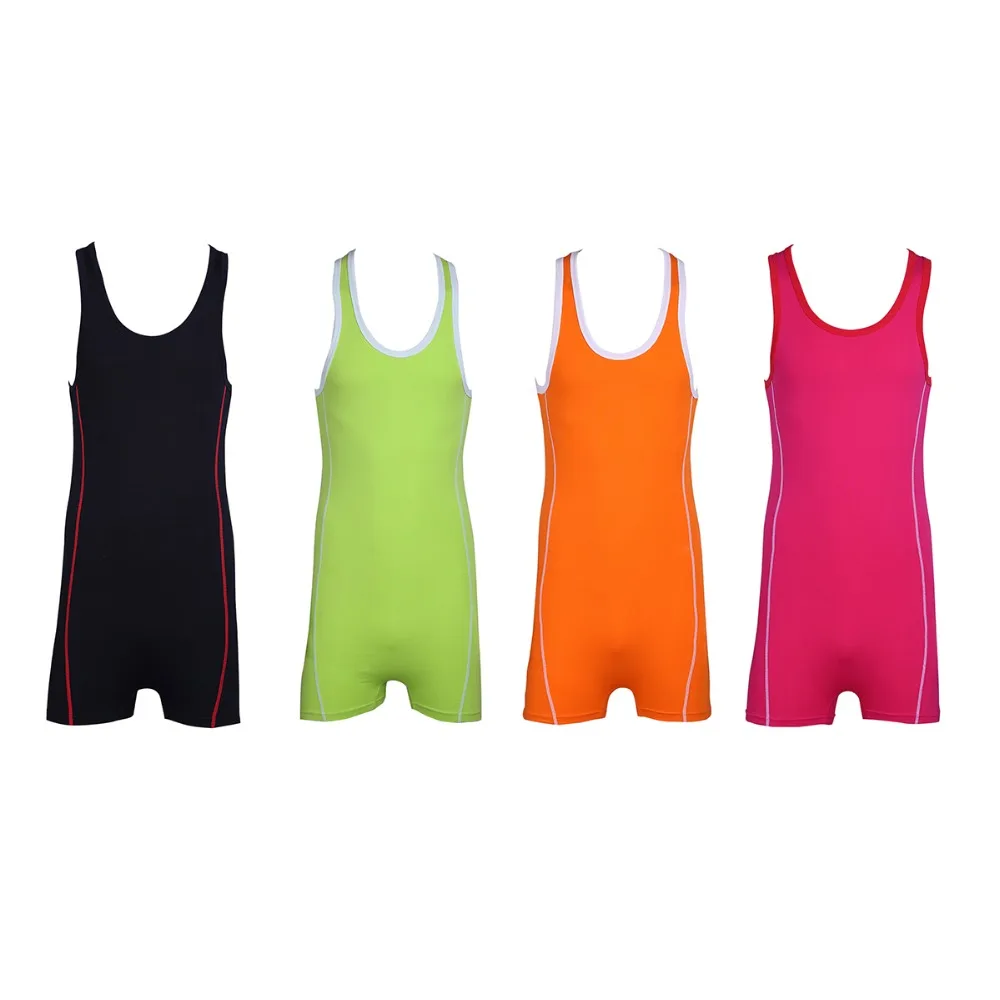 Buy Mens One piece Lingerie Stretch Sleeveless Bodysuit Leotard Jumpsuit