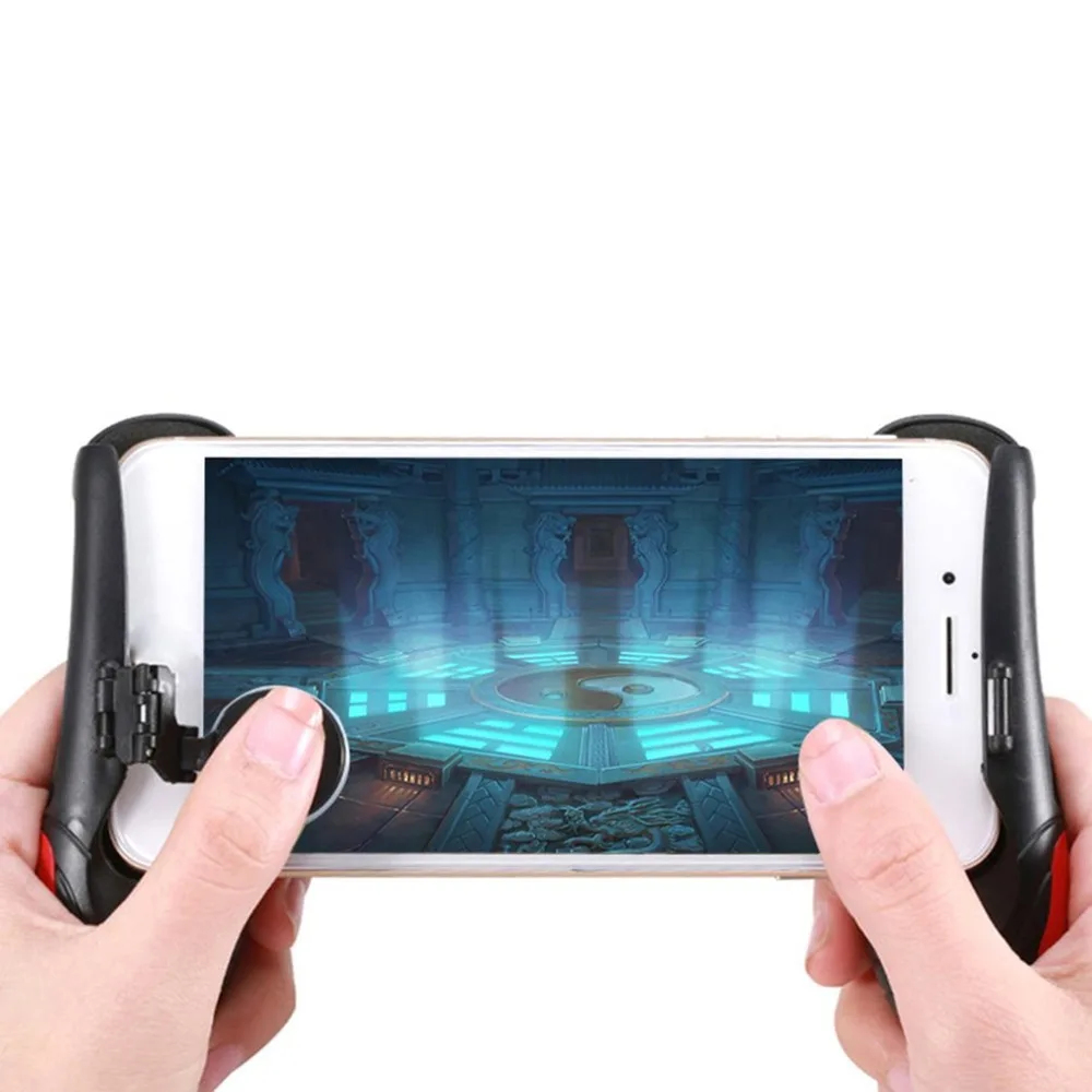 Lightweight Mobile Game Pad Gamepad For Pubg Controller Shooter Fire Trigger For Joy Stick Gaming Accessories mobile game handle