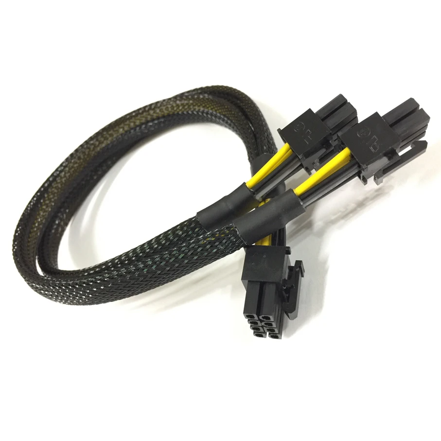 8pin to 8+8pin Power Cable For DELL PowerEdge R720 and GPU card 35cm US