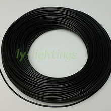 Конец света волоконно-оптический кабель одноцветное оптоволоконного кабеля+ обложка для звезды потолок украшения открытый сад подводный освещения 3 мм x 350 м