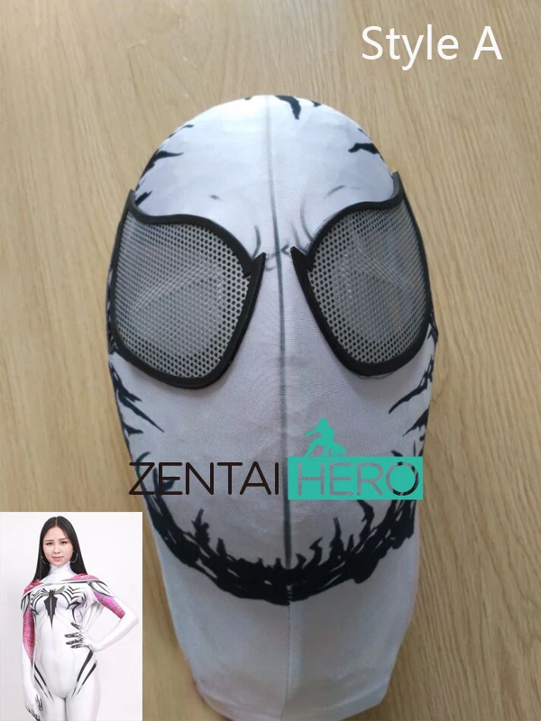 ZentaiHero Новая маска Человека паука с 3D принтом Хэллоуин лайкра спандекс супергерой